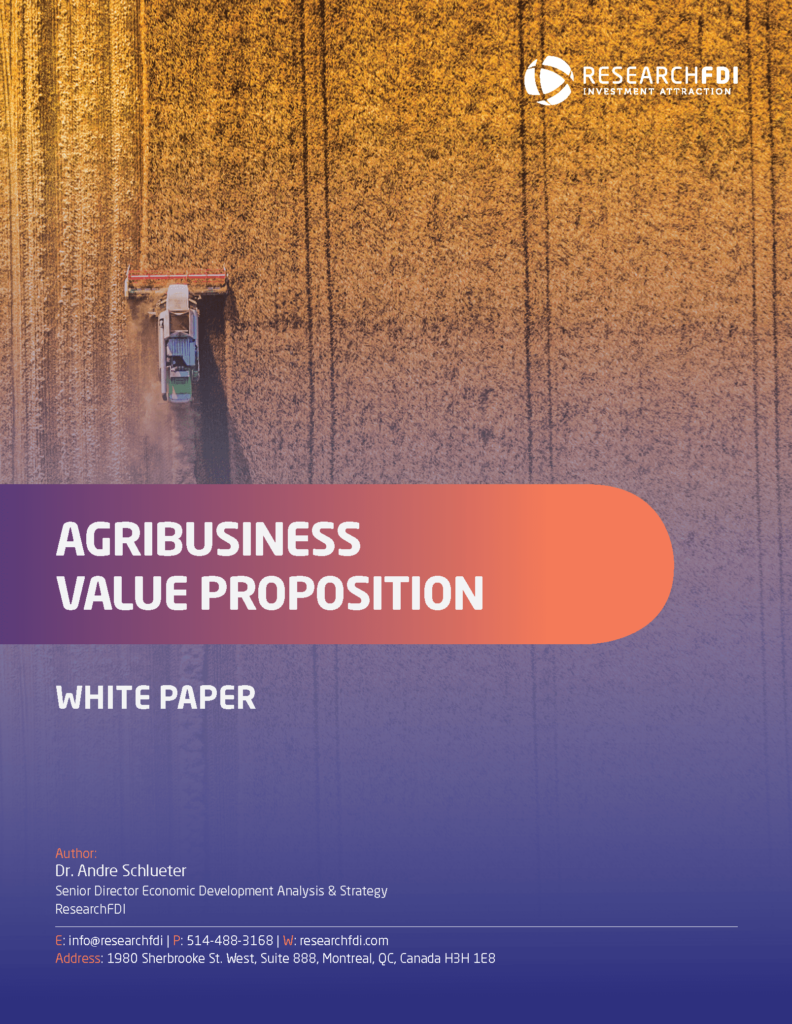 White paper cover image for Agribusiness Value Proposition