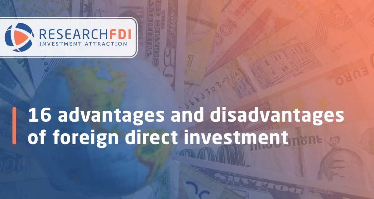 advantages disadvantages foreign direct investment