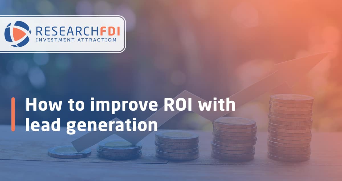 roi lead generation|roi lead generation|infographic lead generation for economic development||economic development evergreen content graphic|