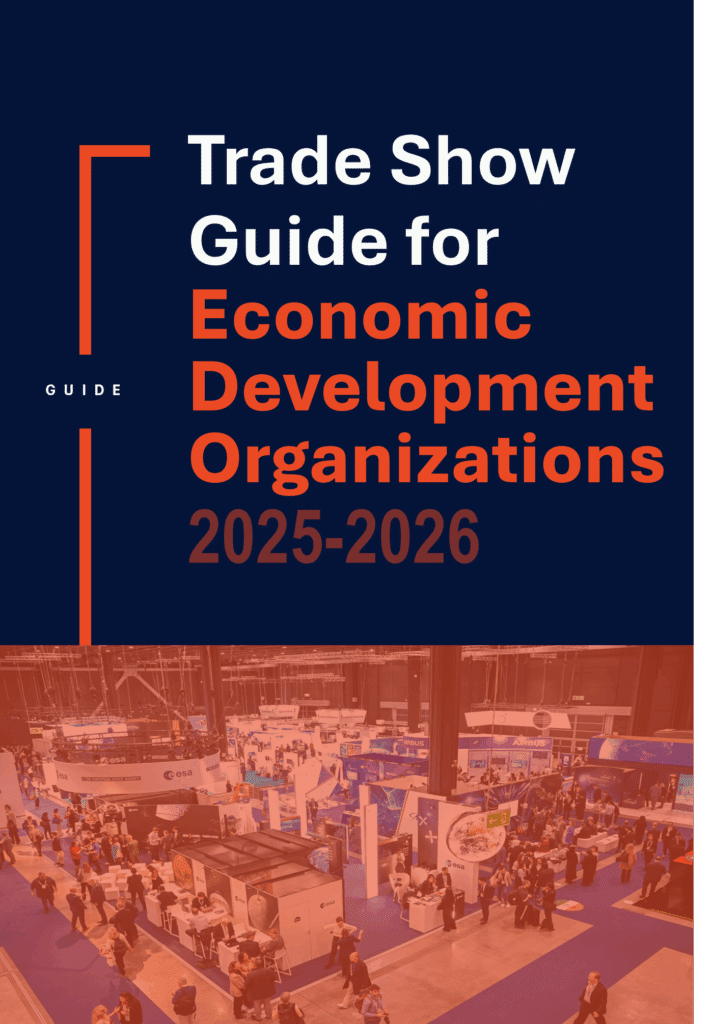 White paper cover image for Trade Show Guide and Calendar for Economic Development Organizations 2025-2026